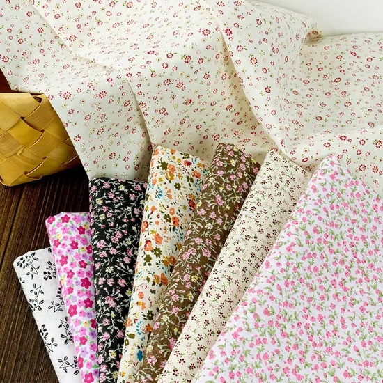 Cotton Digital Printed Fabric for Apparel and Decor