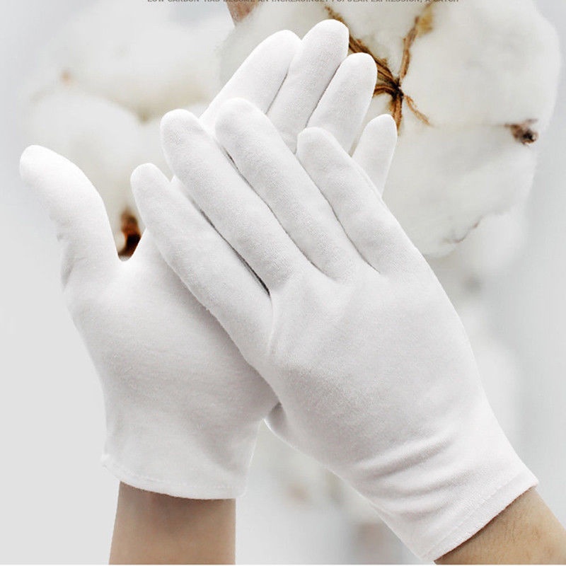 Custom Logo Cotton Spandex Gloves