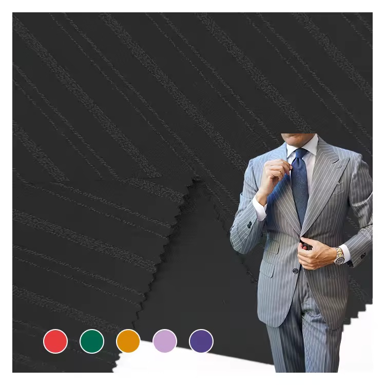 Printed Rayon Polyester Roma Fabric