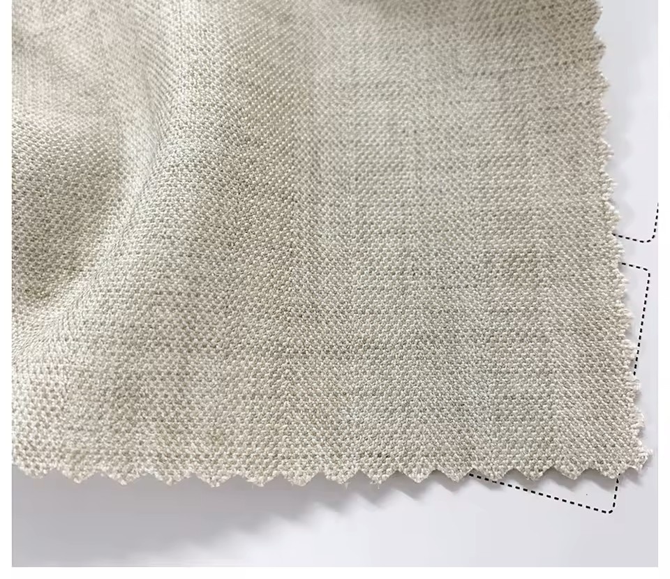 Stretch Herringbone Wool Blend Suiting Fabric