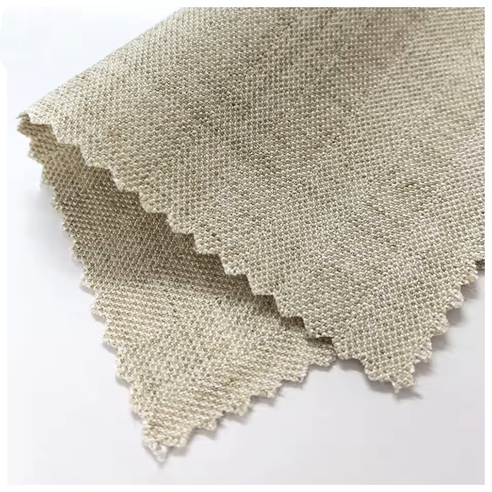 Stretch Herringbone Wool Blend Suiting Fabric